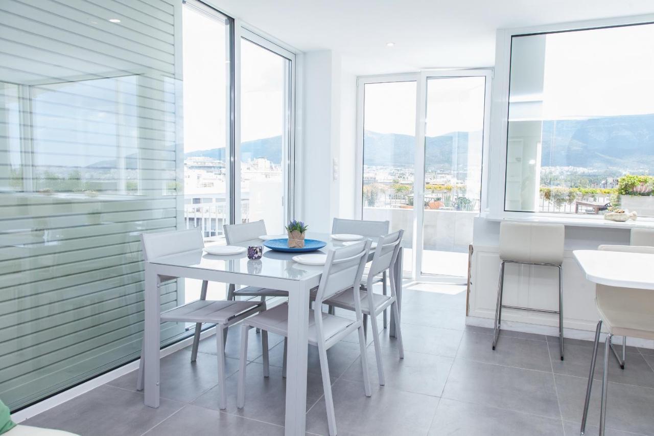 Gorgeous Penthouse With Private Jacuzzi And Amazing View! Apartment Атина Екстериор снимка